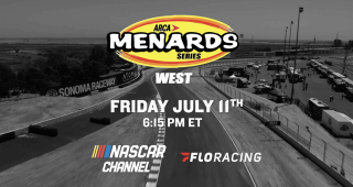 West Series race at Sonoma to simulcast on FloRacing and the NASCAR Channel